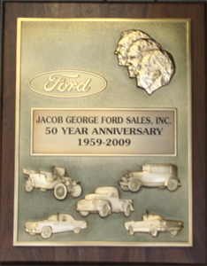 50 Year Plaque